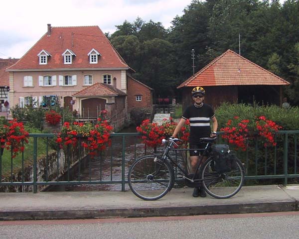 Ehemalige M&uuml;hle in Gumbrechtshoffen bei Hagenau/Elsass